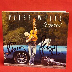 Peter White Groovin CD Signed 2016